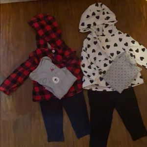 Adorable Carters girls 12 month outfits!!